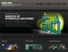 Tablet Screenshot of boonyong.com